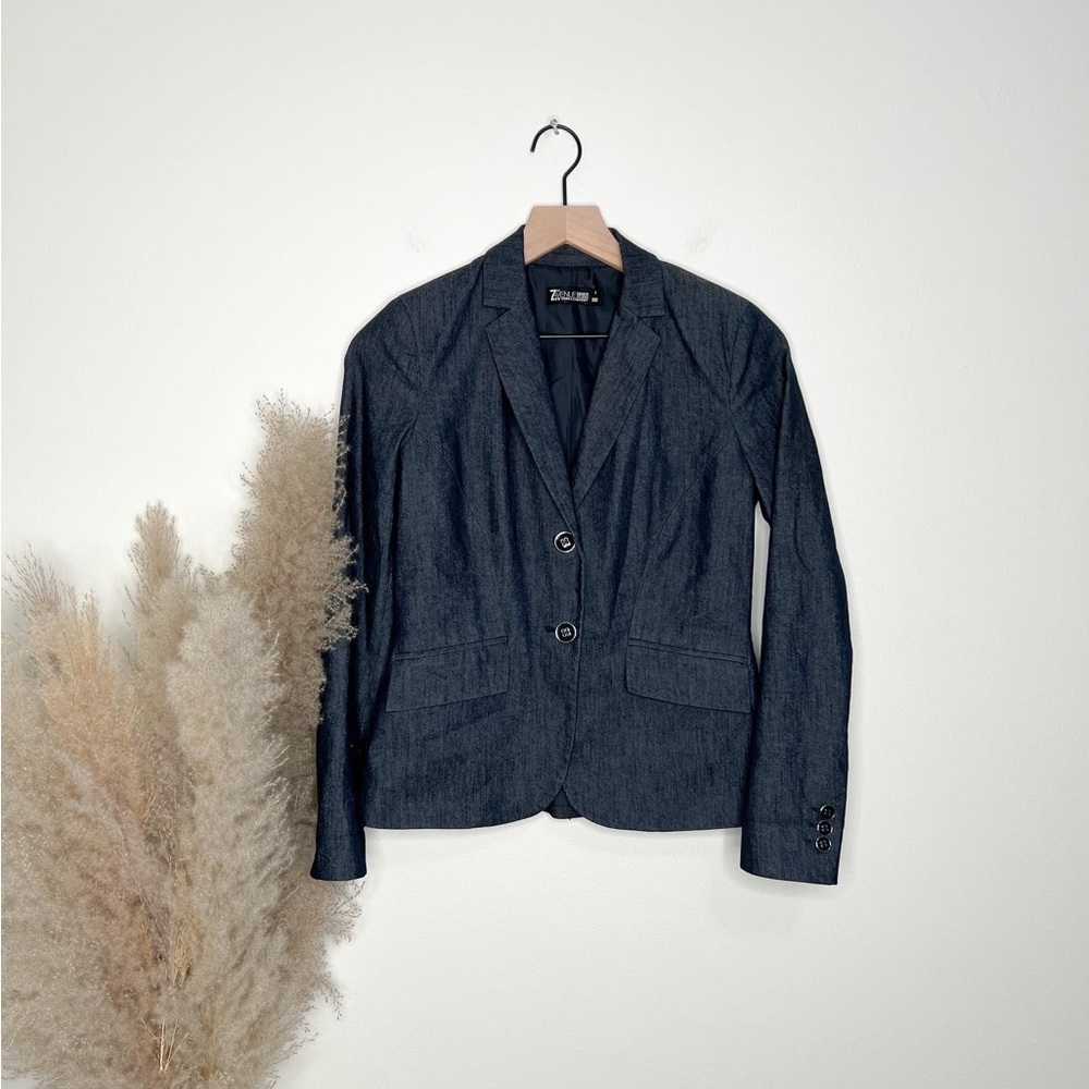 Gray New York & Company 7th Avenue Blazer | Size 0 - Picture 3 of 8